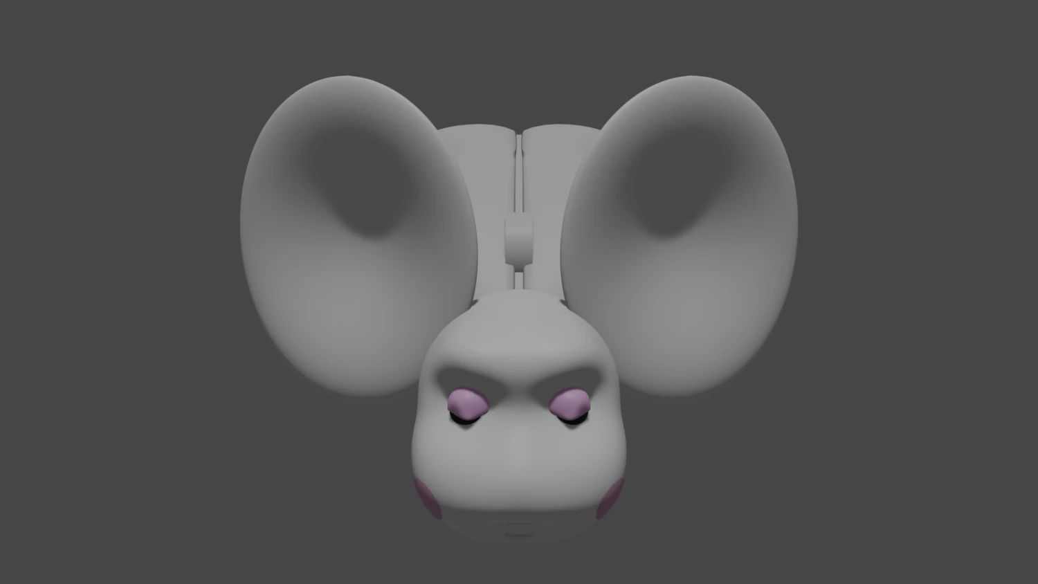 Sumdang mouse animal friends Korean anime character 3D Model .c4d .max .obj .3ds .fbx .stl .blend 