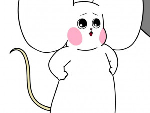 Sumdang mouse animal friends Korean anime character 3D 模型