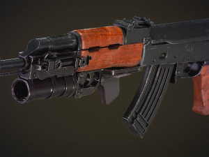 AKSGP-25 Model 3D