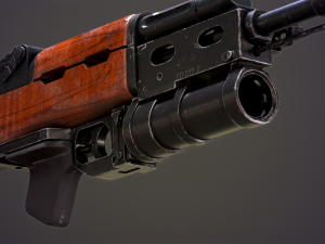 AKSGP-25 Model 3D