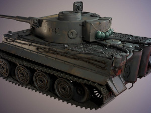 Tiger I 3D Model