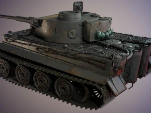 Tiger I 3D Model