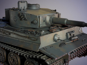 Tiger I 3D Model