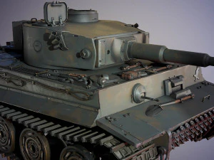 Tiger I 3D Model
