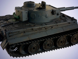 Tiger I 3D Model