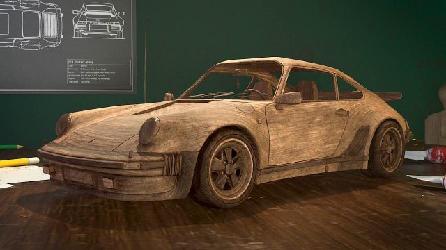 Porsche 911 930 Turbo 3D Модель in Элитные 3DExport