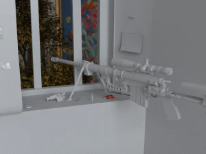 CheyTac 3D Model