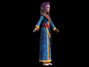 Night Elf 3D Model