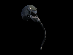 Pilot Helmet Model 3D