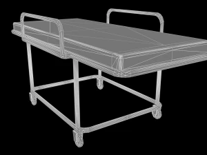 Bed Model 3D Model