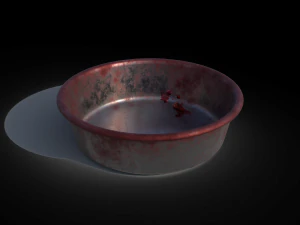 Bloody Dish 3D Model
