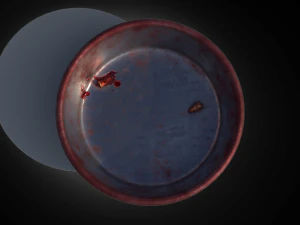 Bloody Dish 3D Model