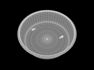Bloody Dish Model 3D