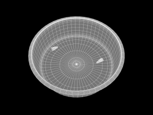 Bloody Dish 3D Model