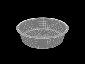 Bloody Dish 3D Model