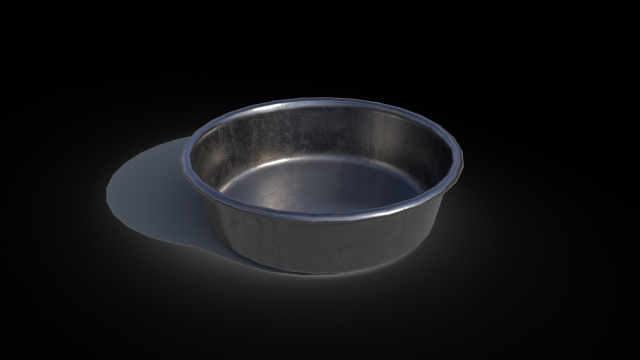 Simple Dish 3D 模型 .c4d .max .obj .3ds .fbx .stl .blend 
