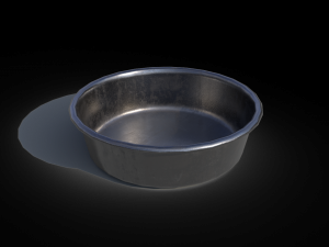 Simple Dish 3D Model
