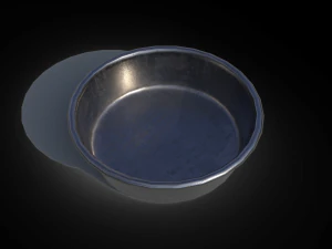 Simple Dish 3D Model