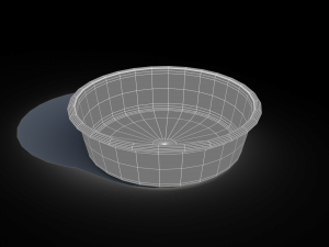 Simple Dish 3D 模型