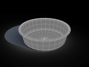 Simple Dish 3D Model