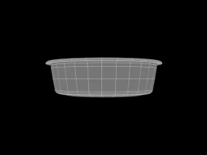 Simple Dish 3D Model
