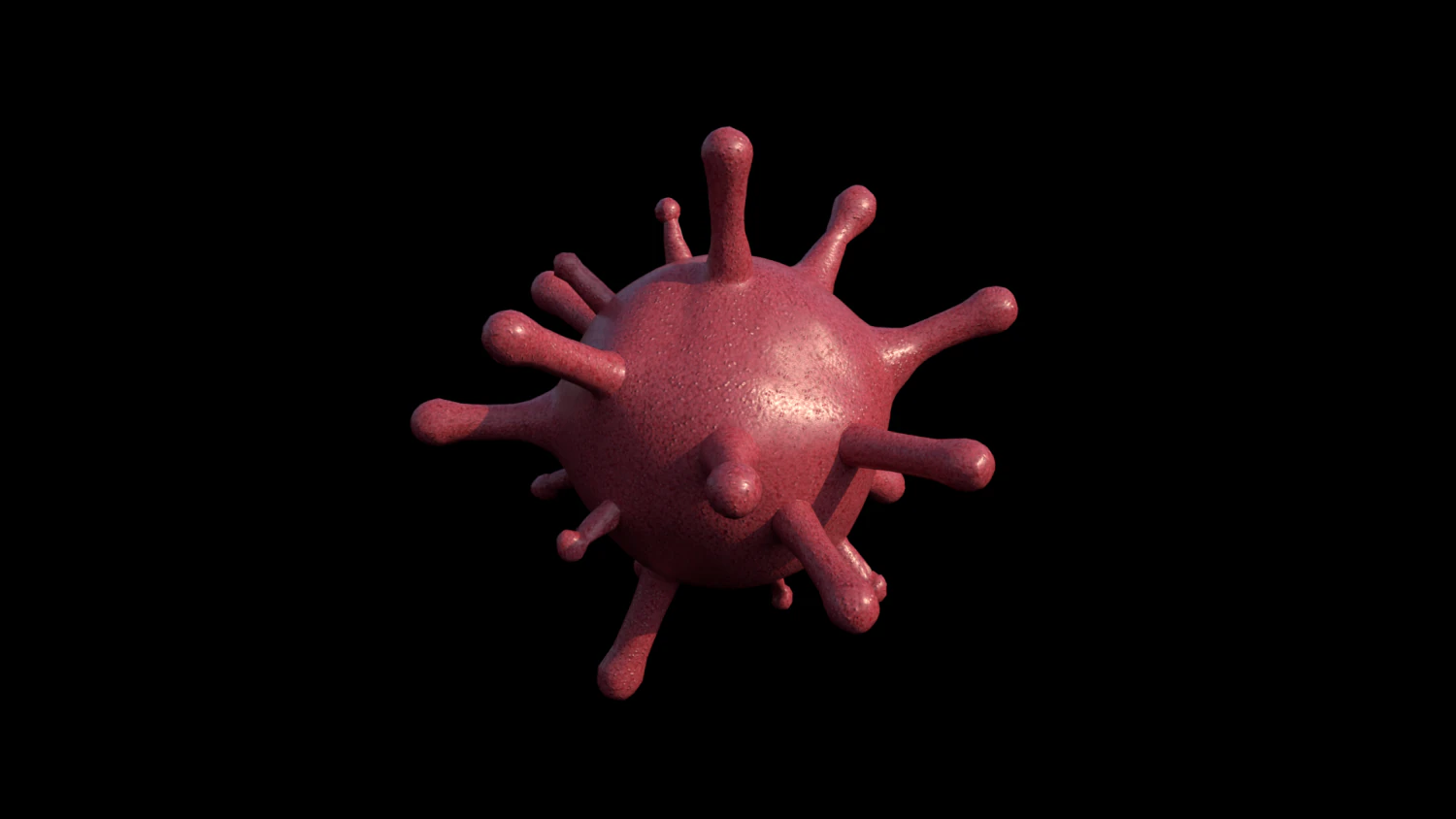 Virus - Variant A 3D Model .c4d .max .obj .3ds .fbx .stl .blend 