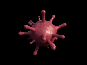 Virus - Variant A Model 3D