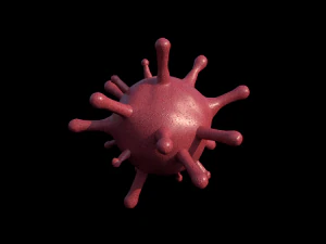 Вирус &mdash; вариант А 3D Модель