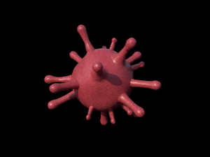 Virus - Variant A Modello 3D