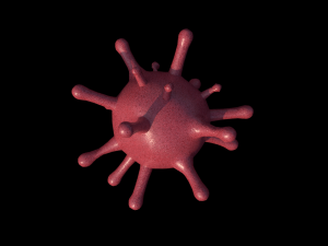 Virus - Variant A Modello 3D
