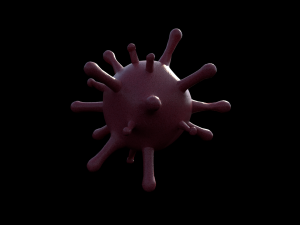 Virus - Variant A Modello 3D