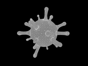 Virus - Variant A Modello 3D