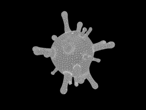 Virus - Variant A Modello 3D
