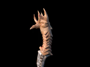 King Dagger 3D Model