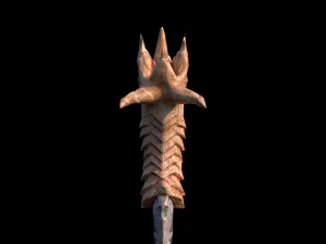 King Dagger 3D Model
