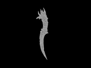 King Dagger 3D Model