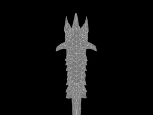 King Dagger 3D Model