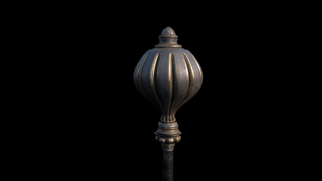 Mace 3D Model .c4d .max .obj .3ds .fbx .stl .blend 