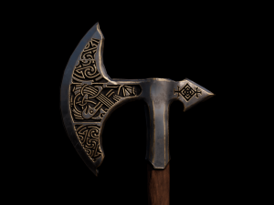 Axe - Battleaxe 3D 模型