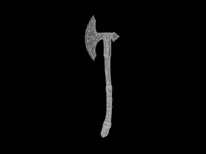 Axe - Battleaxe 3D 模型