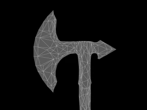 Ascia - Ascia da battaglia Modello 3D