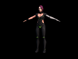 Character - Assassin 3D 模型