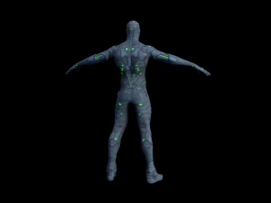 Character - Gunner 3D Model