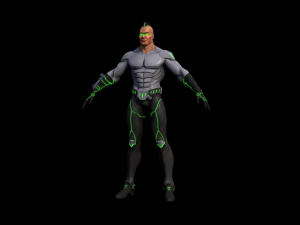 Character - Hero Modelo 3D