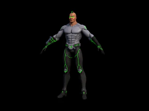 Personagem - Herói Modelo 3D