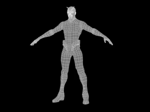 Character - Mage 3D Model