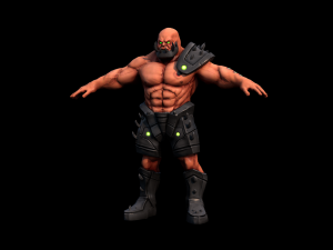 Character - Tank Modelo 3D