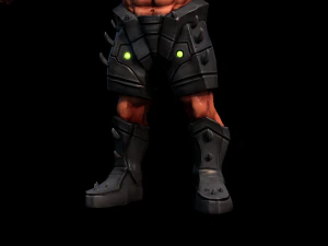 Character - Tank 3D Model