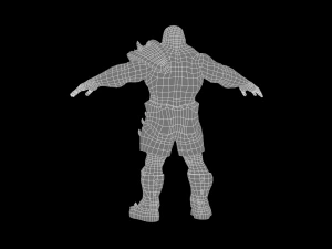 Character - Tank 3D Model