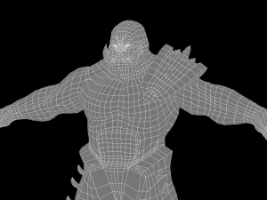 Character - Tank 3D Model